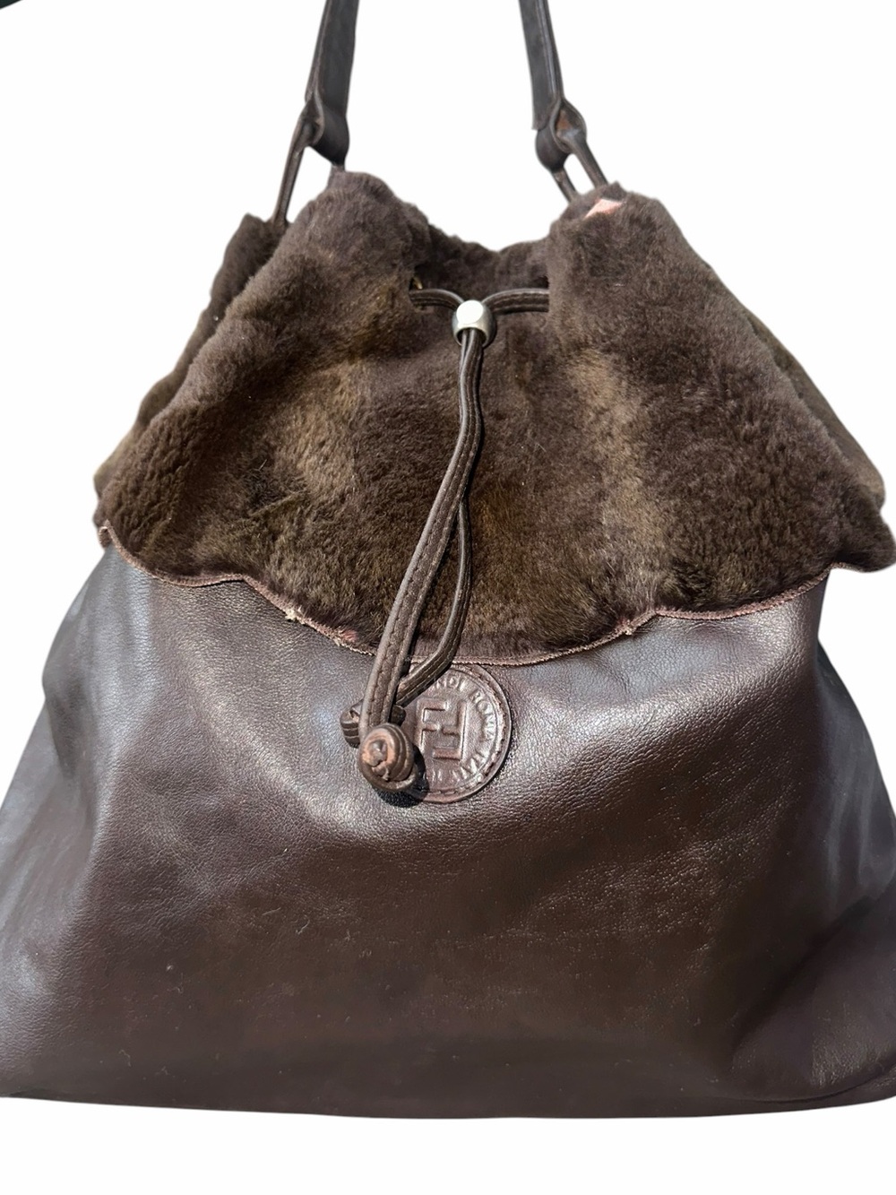 Authentic Vintage Fendi bucket bag- FREE COA - Picture 5 of 11